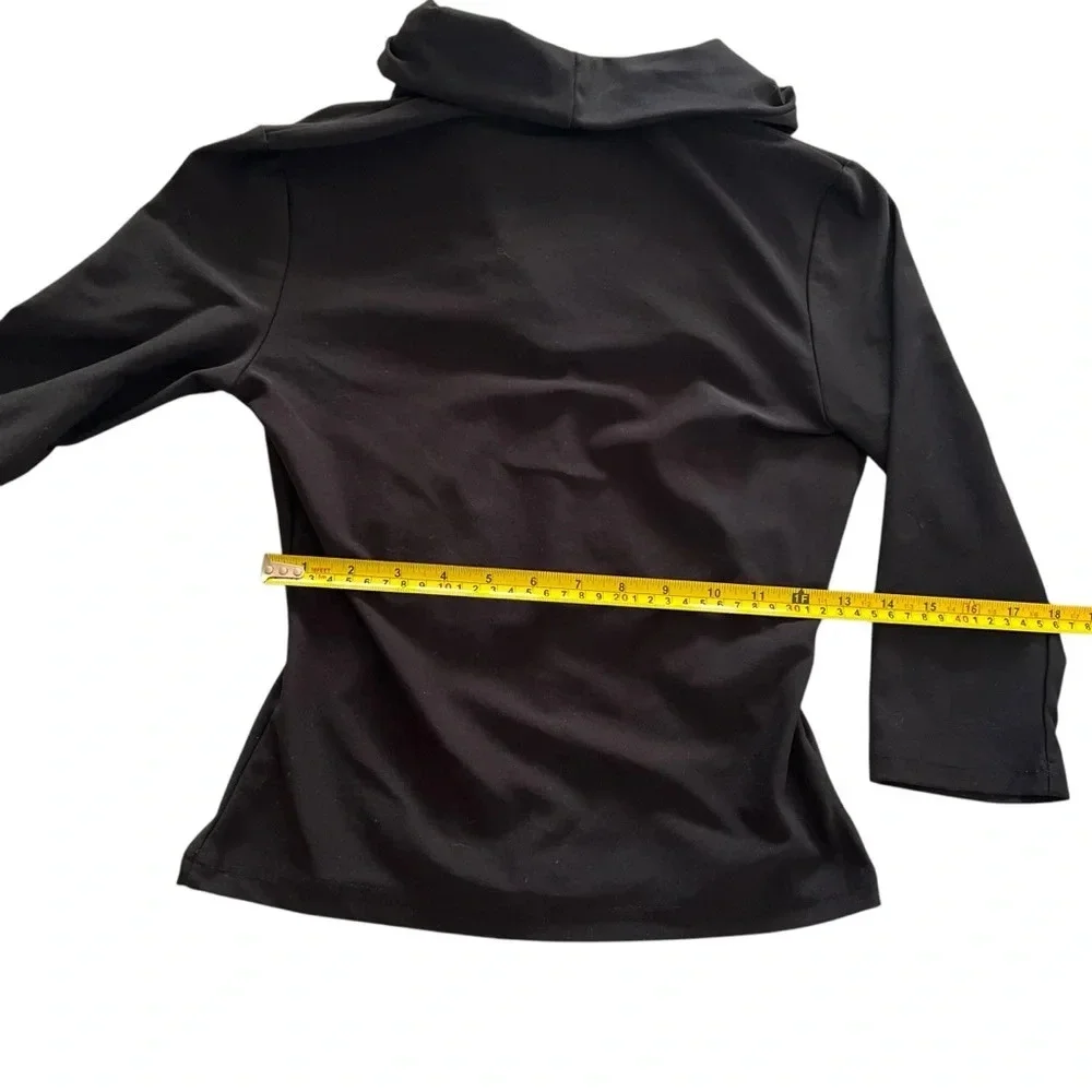 Express Black Cowl Neck Sweater Long sleeve - Picture 6 of 7